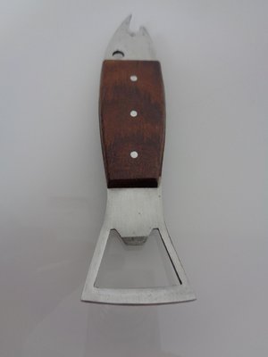 Fish Shaped Bottle Opener in Rosewood and Stainless Steel by Carl Auböck, 1960s-RDW-2041738