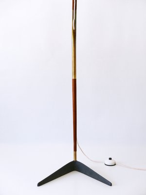 Fishing Pole Floor Lamp by Svend Aage Holm Sørensen for from Holm Sørensen & Co, Denmark, 1950s-WPT-1364416