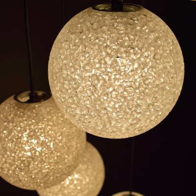 Five-Globe Chandelier, 1950s-TE-1113549