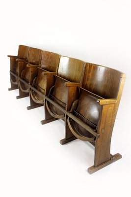 Five-Seater Cinema Bench from TON, 1960s-WVS-1706540