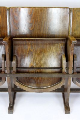 Five-Seater Cinema Bench from TON, 1960s-WVS-1706540