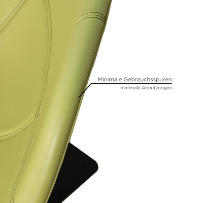 Fjord Leather Armchair in Green by Patricia Urquiola for Moroso-RQW-2036310