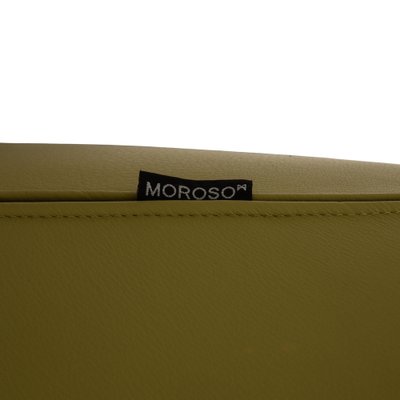 Fjord Leather Armchair in Green by Patricia Urquiola for Moroso-RQW-2036310