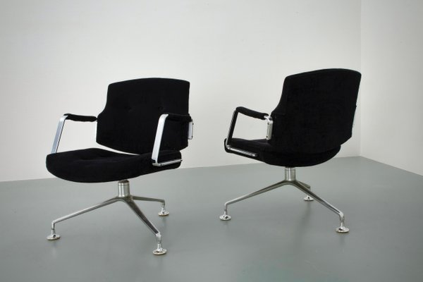 FK 84 Armchairs attributed to Fabricius and Kastholm for Kill Int., Denmark, 1960s-ITV-1399625