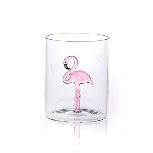 Flamingo Glasses from Casarialto, Set of 4