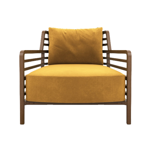 Flax - Fabric Armchair With Armrests by Ligne Roset