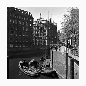 Fleets at Hamburg Speicherstadt, Germany 1938, Printed 2021-DYV-992036