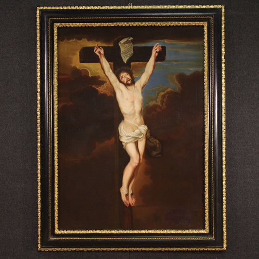 Flemish Artist, Crucifixion, 1630, Oil on Canvas