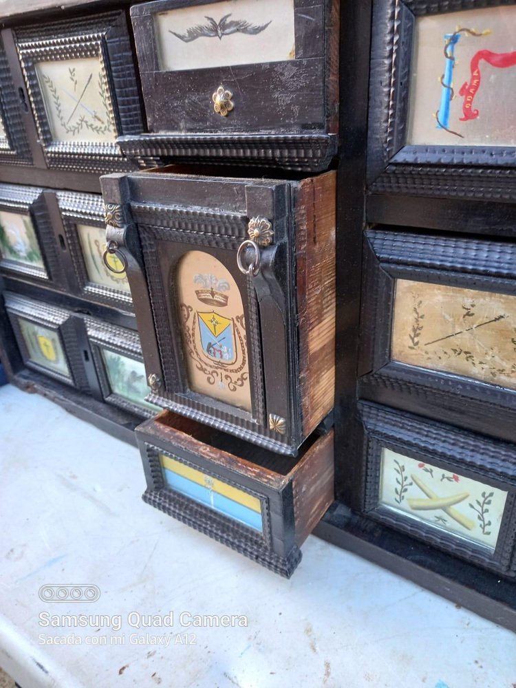 Flemish Coin Cabinet, 17th Century