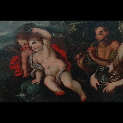 Flemish School Artist, Triumph of Galatea, 1600s, Oil on Canvas-BEW-2022848