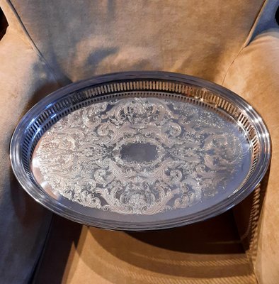 Fleuron Tray from Christofle-EAI-1285397