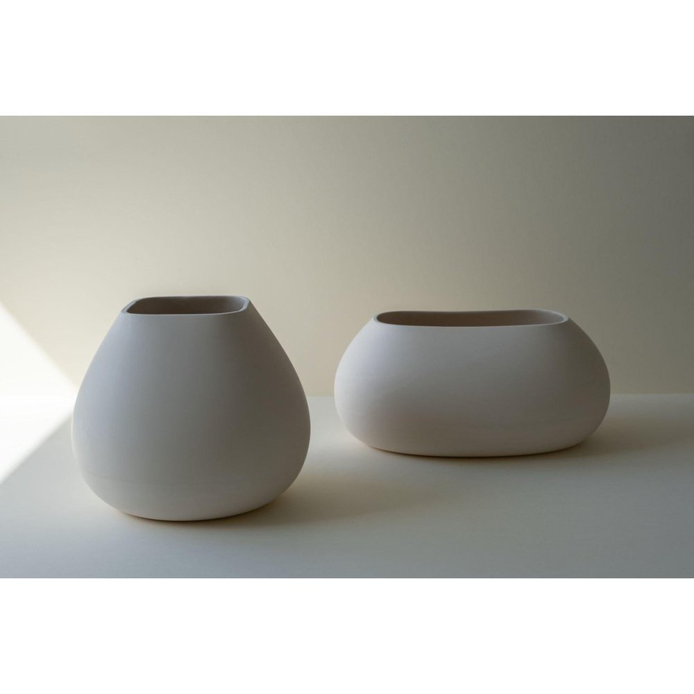 Flexible Formed Vases by Rino Claessens, Set of 2