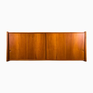 Floating Wallsideboard in Teak by Hans J. Wegner for Ry Furniture, 1959-ZZH-2026026