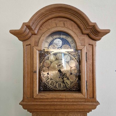 Floor Clock in Light Oak-ITF-2026910