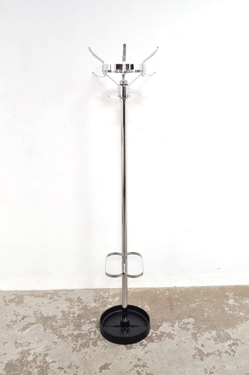 Floor Coat Rack with Umbrella Stand, 1960s