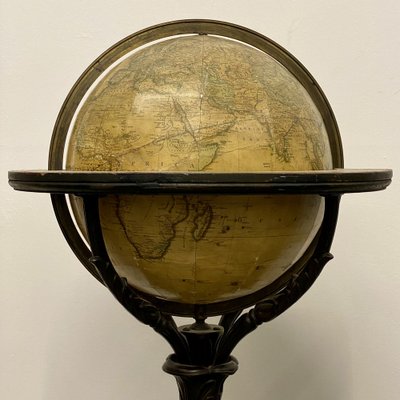 Floor Globe by Josiah Loring, 1841-IGT-1773480