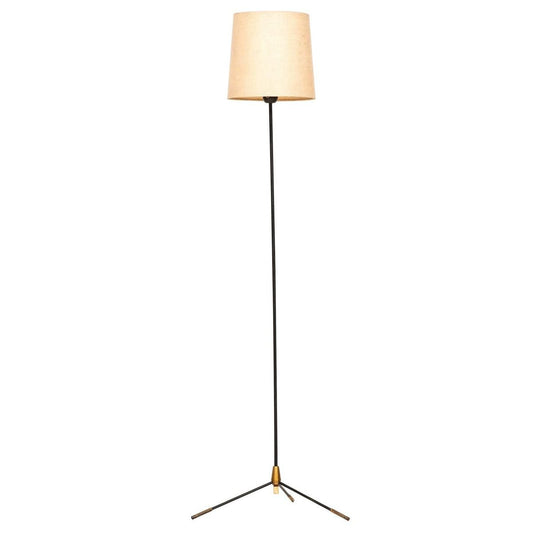 Floor Lamp Attributed to Hans Bergström from Eskilstuna Elektro Fabrik, Sweden, 1950s