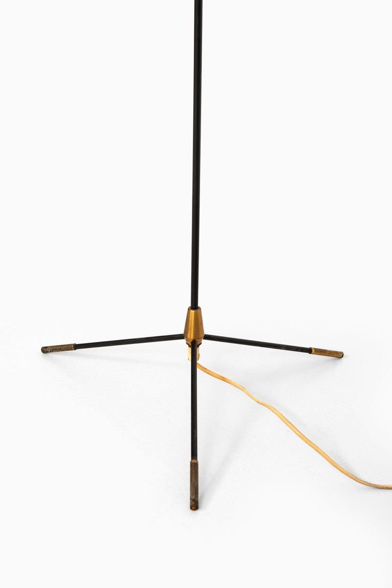 Floor Lamp Attributed to Hans Bergström from Eskilstuna Elektro Fabrik, Sweden, 1950s