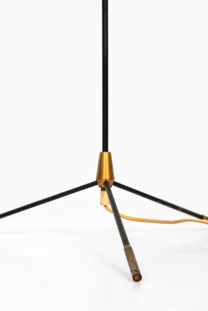 Floor Lamp Attributed to Hans Bergström from Eskilstuna Elektro Fabrik, Sweden, 1950s