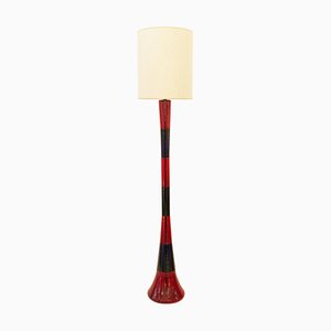 Floor Lamp by Fulvio Bianconi for Venini, Italy, 1950s-FGA-922558