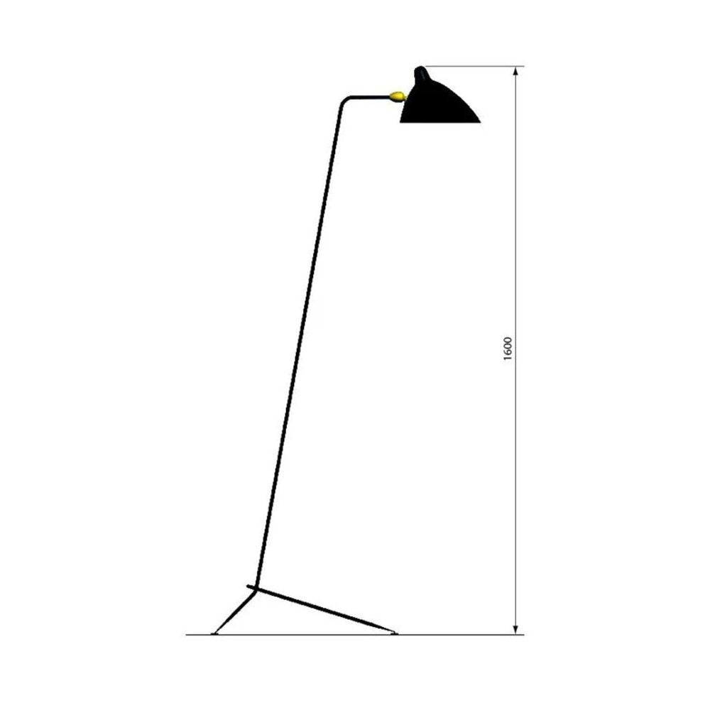 Floor Lamp by Serge Mouille