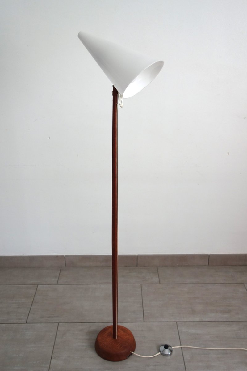 Floor Lamp by Uno & Östen Kristiansson for Luxus, Sweden, 1950s