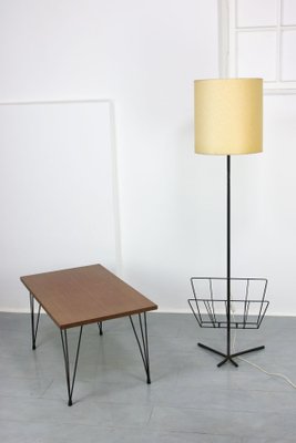 Floor Lamp & Coffee Table Set, 1950s, Set of 2-HGJ-868964