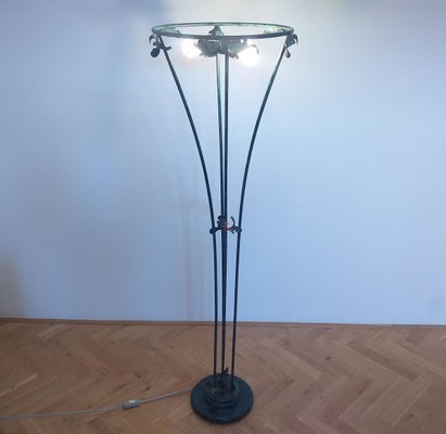 Floor Lamp in Art Nouveau Style, 1950s-TZ-900494