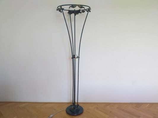 Floor Lamp in Art Nouveau Style, 1950s-TZ-900494