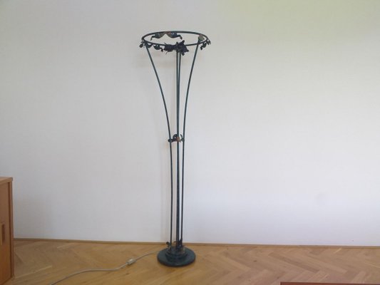 Floor Lamp in Art Nouveau Style, 1950s-TZ-900494