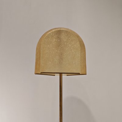 Floor Lamp in Brass and Fiberglass by Salvatore Gregorietti for Lamperti, 1960s-PRS-2043322