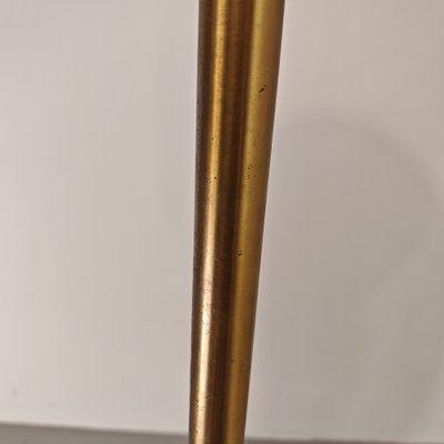 Floor Lamp in Brass and Fiberglass by Salvatore Gregorietti for Lamperti, 1960s-PRS-2043322