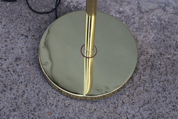 Floor Lamp in Brass from Interlux, Italy, 1950s-EH-1702501