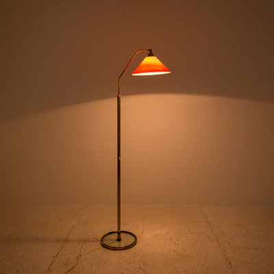 Floor Lamp in Brass, Italy, 1950s-UPW-1736030