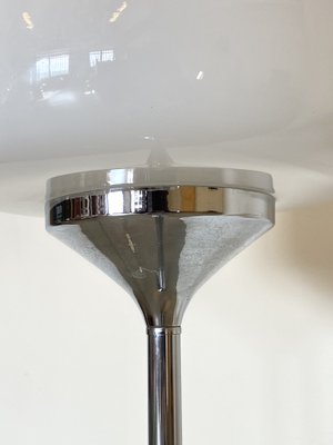 Floor Lamp in Chromed Steel and Glass, 1970s-NPC-1822931