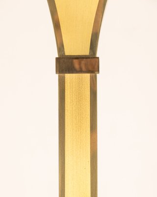 Floor Lamp in Gilt Brass from Relux Milan, 1980s-IUC-1811090