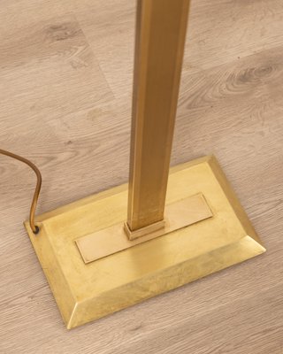 Floor Lamp in Gilt Brass from Relux Milan, 1980s-IUC-1811090