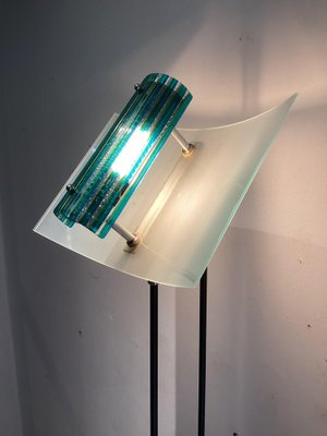 Floor Lamp in Murano Glass from Studio Italia, 1980s-SU-1132938