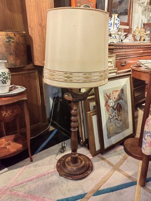 Floor Lamp in Walnut, 19th Century-ZFY-1736771