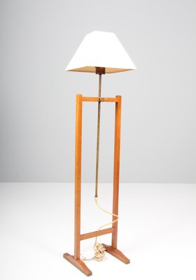 Floor Lamp in Walnut and Brass by Josef Frank for Svenskt Tenn-HJB-1196918