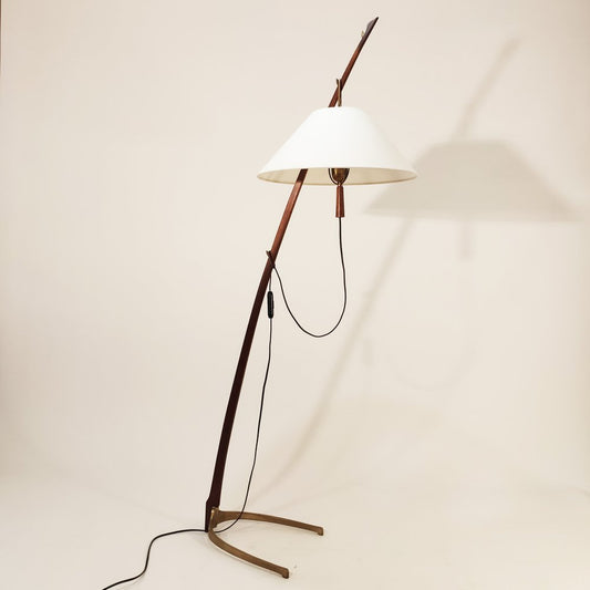 Floor Lamp Model 2076 by J.T. Kalmar, 1947