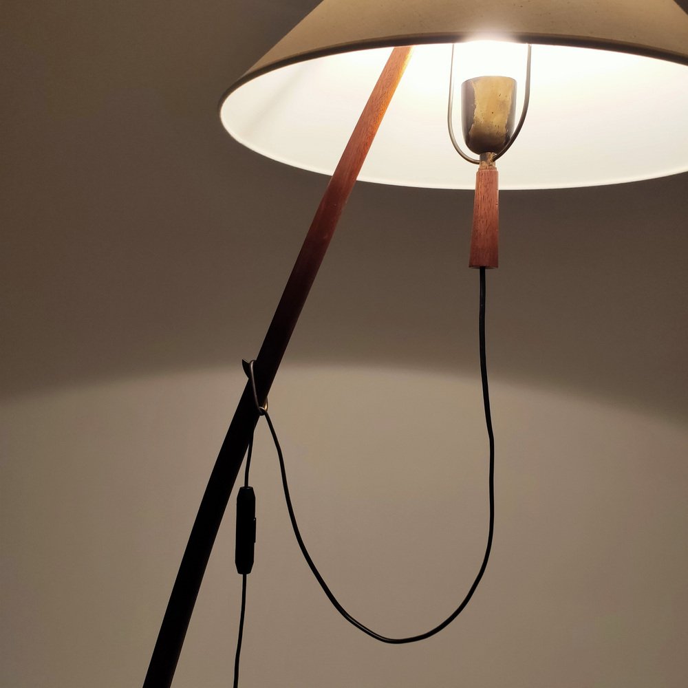 Floor Lamp Model 2076 by J.T. Kalmar, 1947