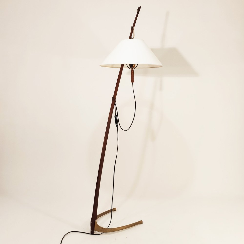 Floor Lamp Model 2076 by J.T. Kalmar, 1947