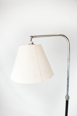 Floor Lamp of Chrome and Black Painted Metal, 1970s-UY-1005731