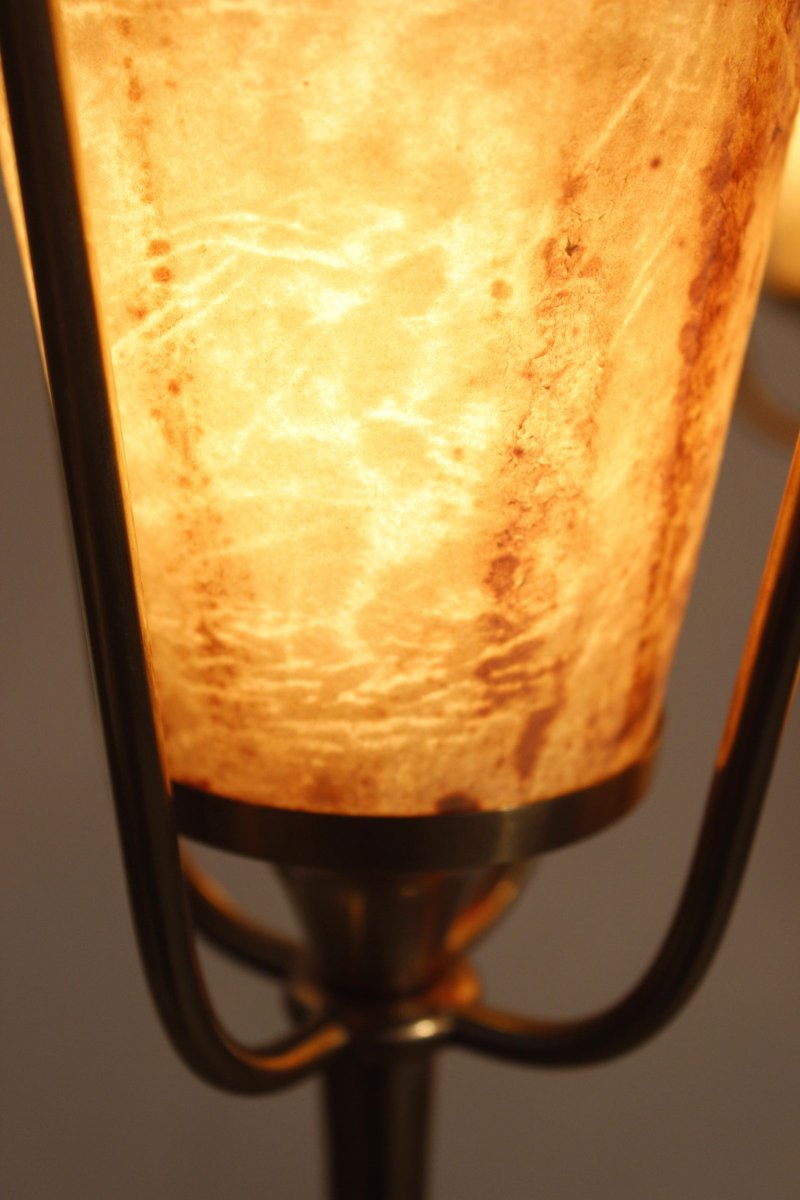 Floor Lamp Post from Arlus, France, 1950s