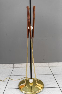 Floor Lamp with 3 Golf Rackets, Italian, 1950s-SPD-1705174