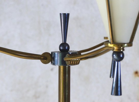 Floor Lamp with 3 Lights, 1950s-DQG-1063935