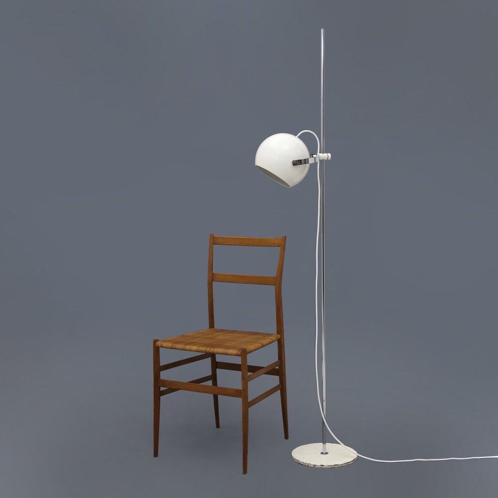 Floor Lamp with Adjustable Reflector, 1960s