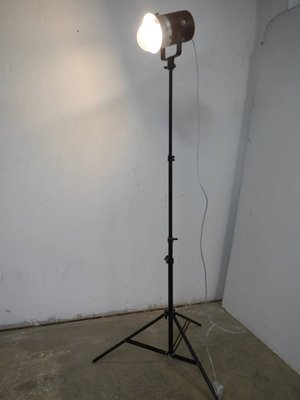 Floor Lamp with Camera Tripod from IFF Manfrotto Bassano, 1970s-WWQ-593565