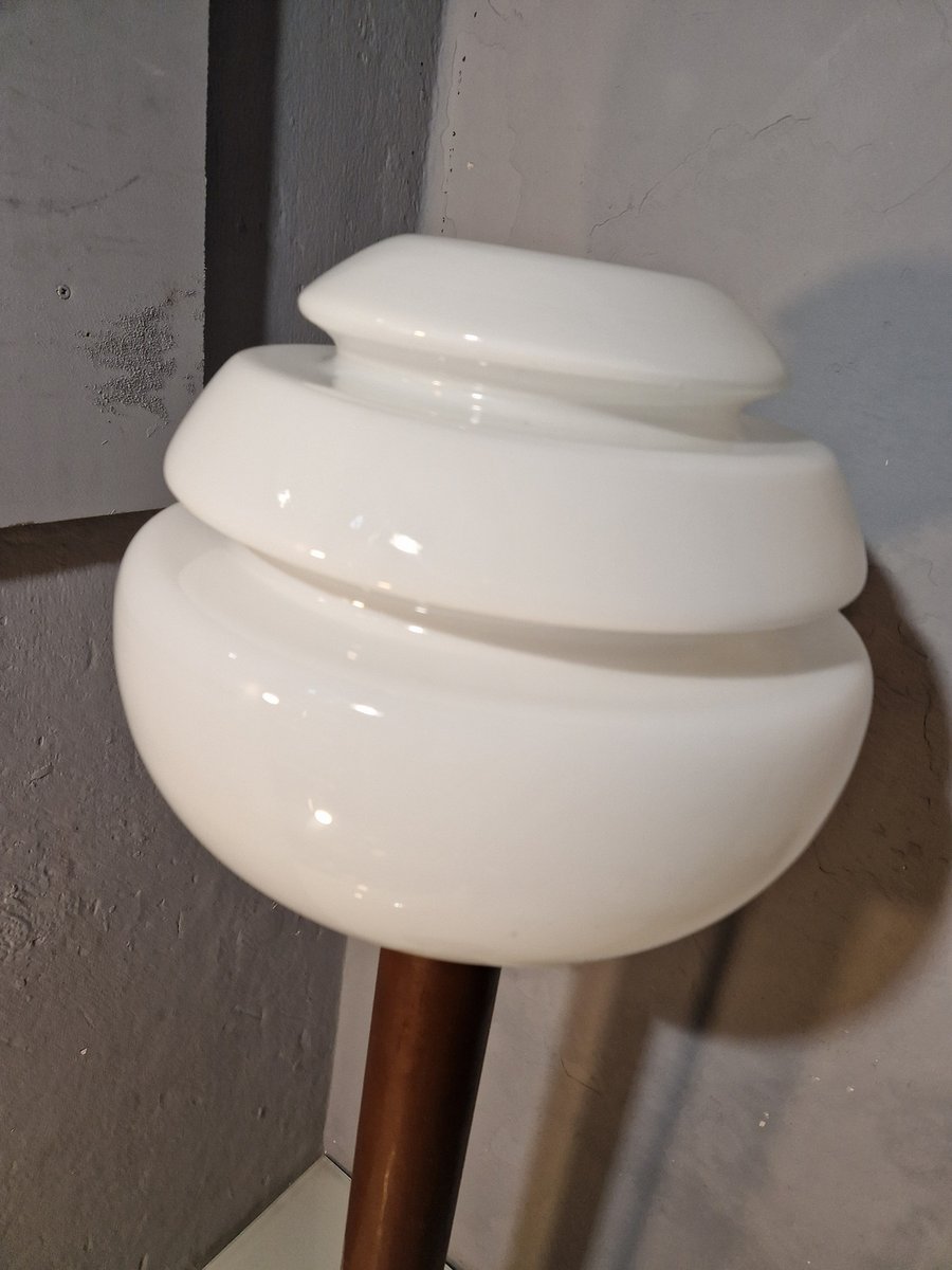 Floor Lamp with Cast Iron Base by Roberto Pamio for Leucos, 1960s